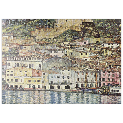 puzzleplate Gustav Klimt's Malcesine am Gardasee (1913) 100 Puzzle