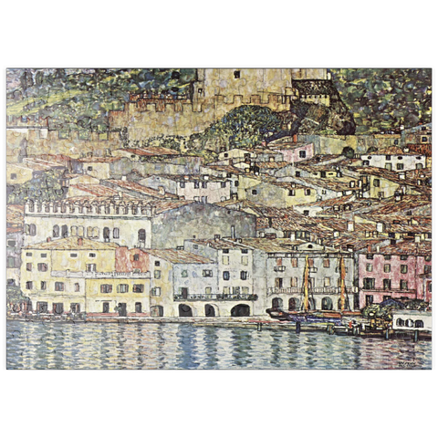 puzzleplate Gustav Klimt's Malcesine am Gardasee (1913) 200 Puzzle