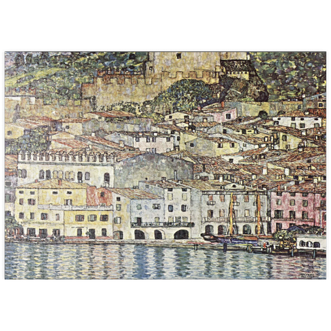 puzzleplate Gustav Klimt's Malcesine am Gardasee (1913) 500 Puzzle