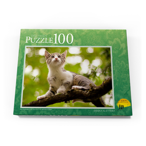 Minka klettert 100 Puzzle Schachtel Ansicht3