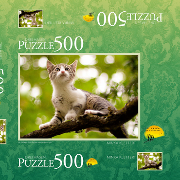 Minka klettert 500 Puzzle Schachtel 3D Modell