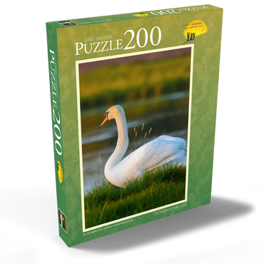 Schwan am See 200 Puzzle Schachtel Ansicht2