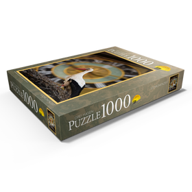 Alternative Darstellung des Puzzle-Motivs Storchenzeit – Puzzleteile: 1000