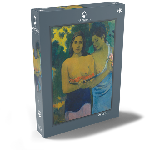 Two Tahitian Women (1899) by Paul Gauguin 1000 Puzzle Schachtel Ansicht2