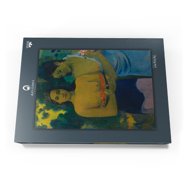 Two Tahitian Women (1899) by Paul Gauguin 1000 Puzzle Schachtel Ansicht3