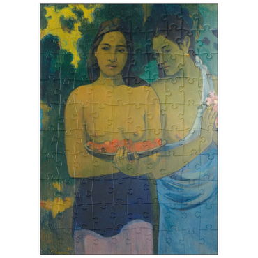 puzzleplate Two Tahitian Women (1899) by Paul Gauguin 100 Puzzle