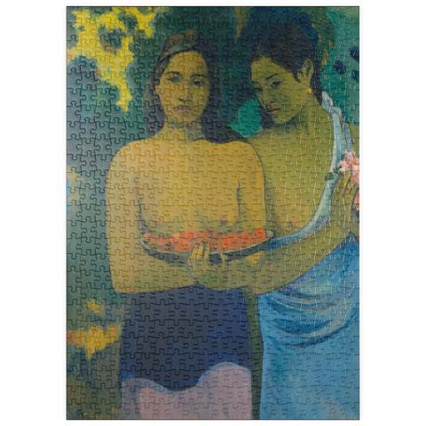puzzleplate Two Tahitian Women (1899) by Paul Gauguin 500 Puzzle