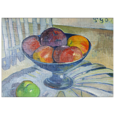 puzzleplate Fruit Dish on a Garden Chair (ca. 1890) by Paul Gauguin 100 Puzzle