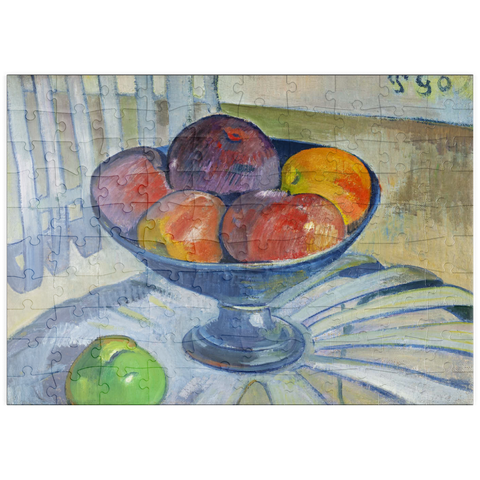 puzzleplate Fruit Dish on a Garden Chair (ca. 1890) by Paul Gauguin 100 Puzzle
