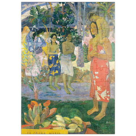 puzzleplate Hail Mary (Ia Orana Maria) (1891) by Paul Gauguin 100 Puzzle