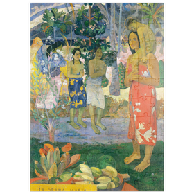 Darstellung des Puzzle Motivs Hail Mary (Ia Orana Maria) (1891) by Paul Gauguin - Puzzleteile: 100