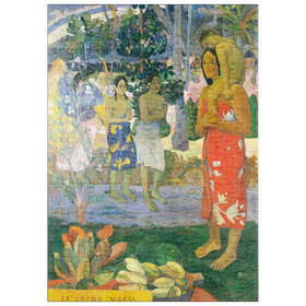 Darstellung des Puzzle Motivs Hail Mary (Ia Orana Maria) (1891) by Paul Gauguin - Puzzleteile: 200