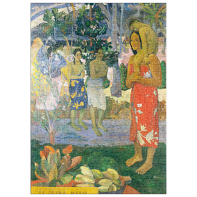 Darstellung des Puzzle Motivs Hail Mary (Ia Orana Maria) (1891) by Paul Gauguin - Puzzleteile: 500