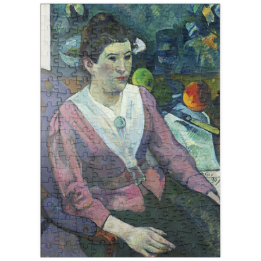 puzzleplate Woman in front of a Still Life by Cézanne (1890) by Paul Gauguin 200 Puzzle