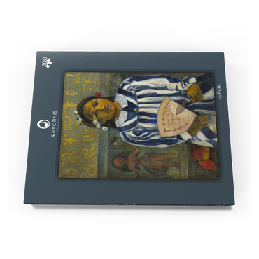Tehamana Has Many Parents or The Ancestors of Tehamana (Merahi metua no Tehamana) (1893) by Paul Gauguin 100 Puzzle Schachtel Ansicht3