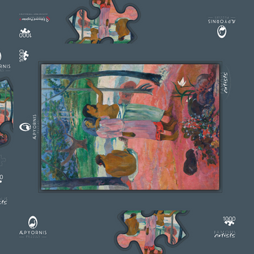 The Call (1902) by Paul Gauguin 1000 Puzzle Schachtel 3D Modell