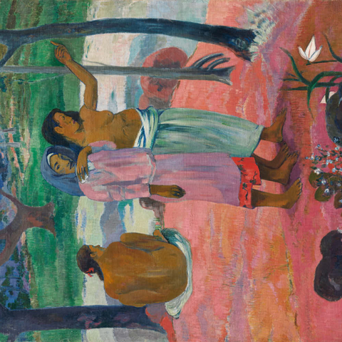 The Call (1902) by Paul Gauguin 100 Puzzle 3D Modell