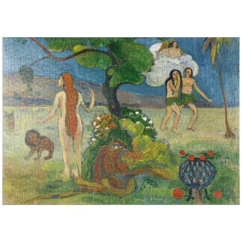 puzzleplate Paradise Lost (1848-1903) by Paul Gauguin 1000 Puzzle