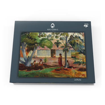 The Large Tree (1891) by Paul Gauguin 100 Puzzle Schachtel Ansicht3