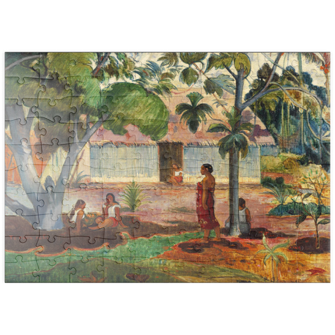 puzzleplate The Large Tree (1891) by Paul Gauguin 100 Puzzle