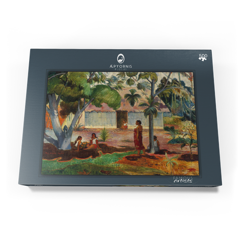 The Large Tree (1891) by Paul Gauguin 500 Puzzle Schachtel Ansicht3