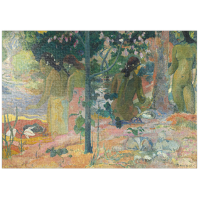 Darstellung des Puzzle-Motivs The Bathers (1897) by Paul Gauguin – Puzzleteile: 1000