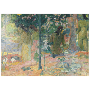 puzzleplate The Bathers (1897) by Paul Gauguin 200 Puzzle