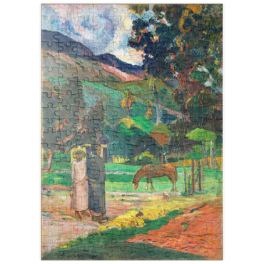 puzzleplate Tahitian Landscape (1892) by Paul Gauguin 200 Puzzle