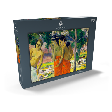 Three Tahitian Women (1896) by Paul Gauguin 1000 Puzzle Schachtel Ansicht2