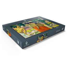 Darstellung des Puzzle Motivs Three Tahitian Women (1896) by Paul Gauguin - Puzzleteile: 100