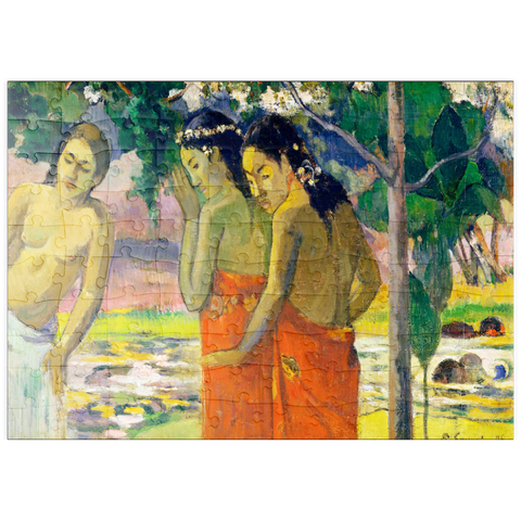 puzzleplate Three Tahitian Women (1896) by Paul Gauguin 100 Puzzle