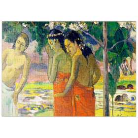 Darstellung des Puzzle-Motivs Three Tahitian Women (1896) by Paul Gauguin – Puzzleteile: 200