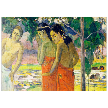 puzzleplate Three Tahitian Women (1896) by Paul Gauguin 200 Puzzle