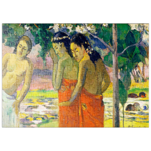 puzzleplate Three Tahitian Women (1896) by Paul Gauguin 200 Puzzle