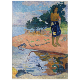 Darstellung des Puzzle Motivs Haere Pape (1892) by Paul Gauguin - Puzzleteile: 1000