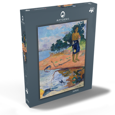 Haere Pape (1892) by Paul Gauguin 100 Puzzle Schachtel Ansicht2