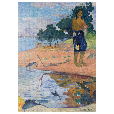 puzzleplate Haere Pape (1892) by Paul Gauguin 500 Puzzle