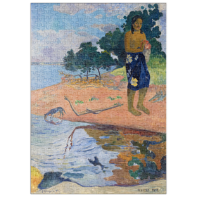 Darstellung des Puzzle Motivs Haere Pape (1892) by Paul Gauguin - Puzzleteile: 500
