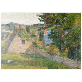 Darstellung des Puzzle-Motivs The Field of Derout-Lollichon (1886) by Paul Gauguin – Puzzleteile: 200