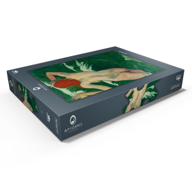 Darstellung des Puzzle Motivs In the Waves (Dans les Vagues) (1889) by Paul Gauguin - Puzzleteile: 1000