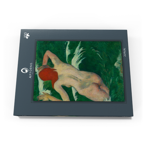 In the Waves (Dans les Vagues) (1889) by Paul Gauguin 100 Puzzle Schachtel Ansicht3
