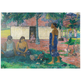 Darstellung des Puzzle-Motivs Why Are You Angry? (No te aha oe riri) (1896) by Paul Gauguin – Puzzleteile: 1000