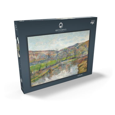 Brittany Landscape (1888) by Paul Gauguin 100 Puzzle Schachtel Ansicht2