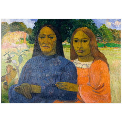 puzzleplate Two Women (ca. 1901–1902) by Paul Gauguin 1000 Puzzle