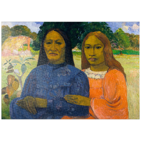 Darstellung des Puzzle Motivs Two Women (ca. 1901-1902) by Paul Gauguin - Puzzleteile: 1000