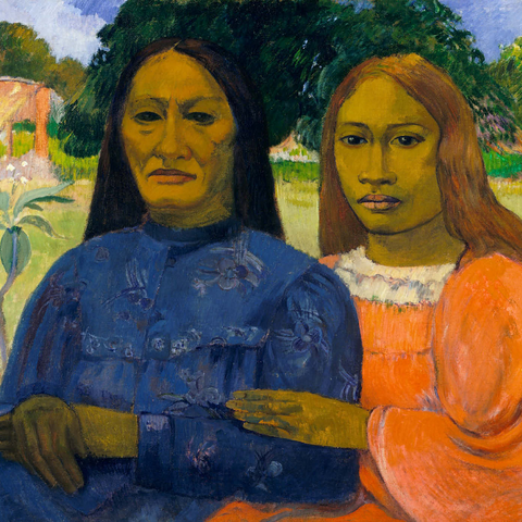 Two Women (ca. 1901–1902) by Paul Gauguin 1000 Puzzle 3D Modell