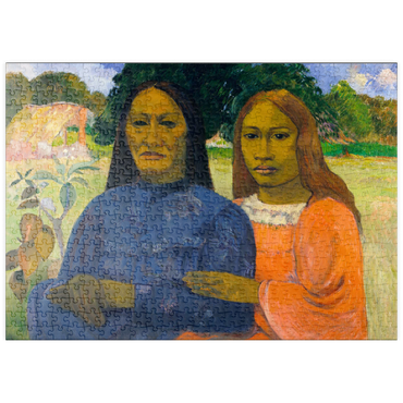 puzzleplate Two Women (ca. 1901–1902) by Paul Gauguin 500 Puzzle