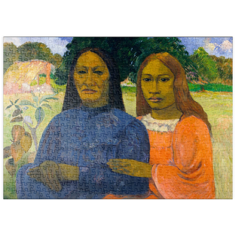 puzzleplate Two Women (ca. 1901–1902) by Paul Gauguin 500 Puzzle