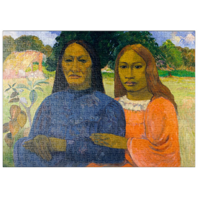 Darstellung des Puzzle Motivs Two Women (ca. 1901-1902) by Paul Gauguin - Puzzleteile: 500