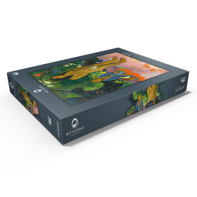 Alternative Darstellung des Puzzle-Motivs Words of the Devil (Parau na te Varua ino) (1892) by Paul Gauguin – Puzzleteile: 1000
